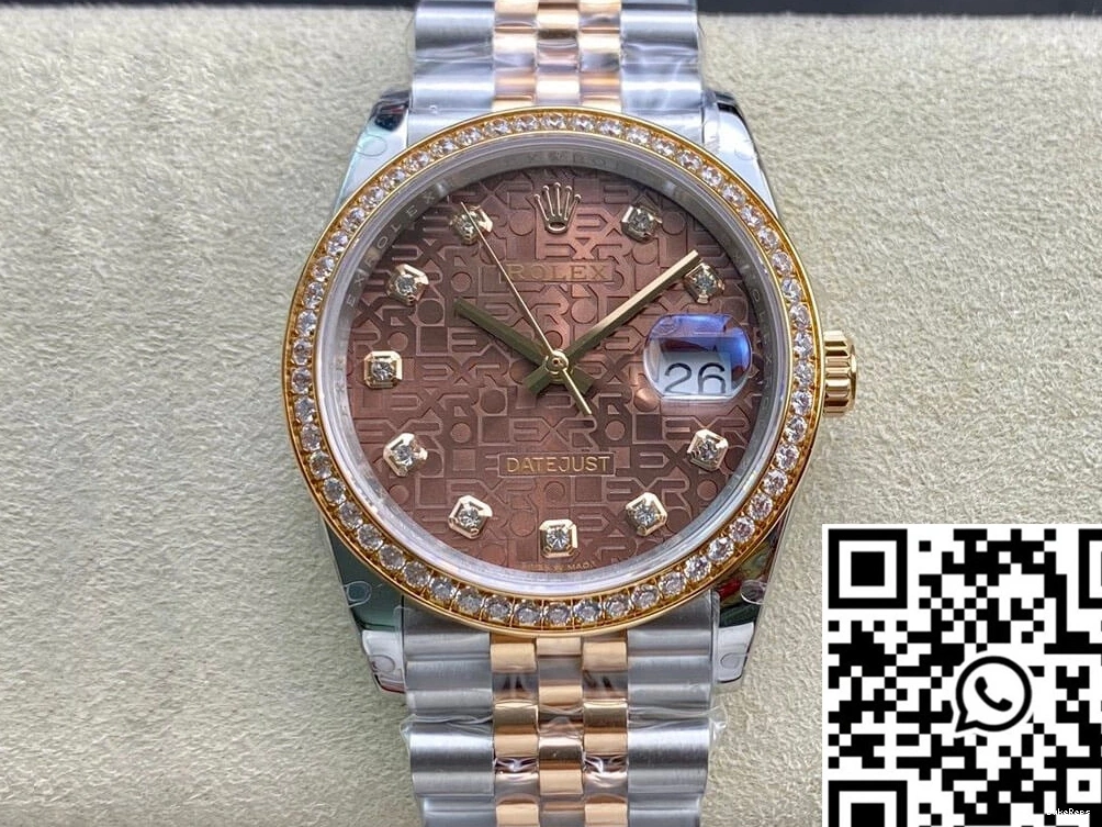 Rolex Factory Rose BP M126281RBR-0013 Gold Datejust 1012